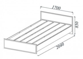 Кровать Классика 1600 в Реж - rezh.mebel-e96.ru