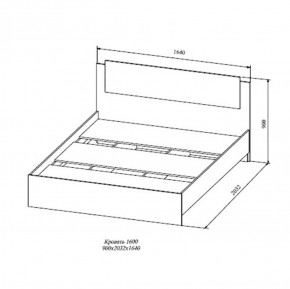 Кровать Софи СКР1600.1 (ДСВ) в Реж - rezh.mebel-e96.ru