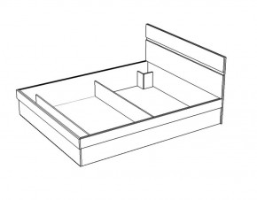 Кровать Вегас 1600 + ортопед. основание (Гор) в Реж - rezh.mebel-e96.ru