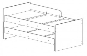 Кровать выкатная Радуга (Матрешка) 800*1900 в Реж - rezh.mebel-e96.ru