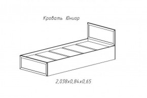 Кровать ЮНИОР (800х2000) (АстридМ) в Реж - rezh.mebel-e96.ru