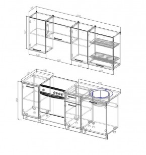 Кухонный гарнитур Лада 2000 в Реж - rezh.mebel-e96.ru