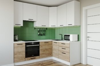 Угловой кухонный гарнитур Лада 2200х1600 мм в Реж - rezh.mebel-e96.ru