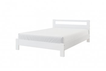 Кровать из массива Лана Белый Античный (БМ) в Реж - rezh.mebel-e96.ru
