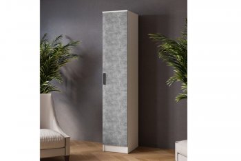 Пенал 400 мм Ларс белый/ателье свет. (Микон) в Реж - rezh.mebel-e96.ru