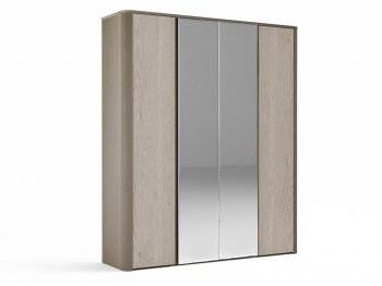 Шкаф 1950 мм 4-х дверный Лацио  (СБК) в Реж - rezh.mebel-e96.ru