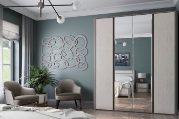 Спальный гарнитур Лацио, модульный (СБК) в Реж - rezh.mebel-e96.ru
