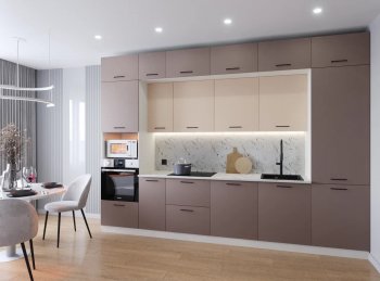 Кухонный гарнитур Латте 3400 мм (Санвут) в Реж - rezh.mebel-e96.ru