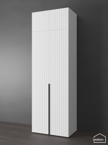Шкаф с антресолью 800 мм Linnea MHR-2A-2 2450х800х510 (Белый-М 11.1.2) в Реж - rezh.mebel-e96.ru