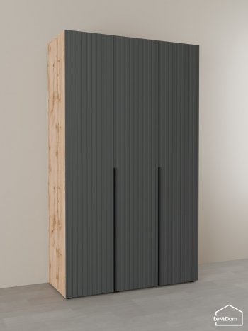 Шкаф с антресолью 1200 мм Linnea MHR-3A-2 2450х1200х510 (ДВ-М 11.1.25) в Реж - rezh.mebel-e96.ru