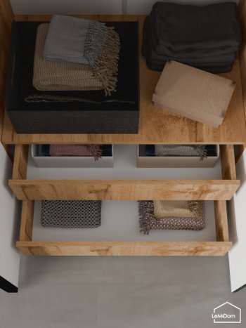 Шкаф с антресолью 1200 мм Linnea MHR-3A-2 2450х1200х510 (ДВ-М 11.1.25) в Реж - rezh.mebel-e96.ru