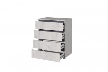 Комод Лиана графит (Зарон) в Реж - rezh.mebel-e96.ru