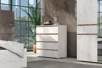 Комод Лиана золотой (Зарон) в Реж - rezh.mebel-e96.ru