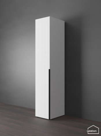 Шкаф Linnea MHR-1-2 2050х400х510 (Белый-М 11.1.1) в Реж - rezh.mebel-e96.ru