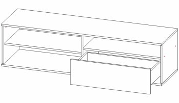 Стенка луксор (АстридМ) в Реж - rezh.mebel-e96.ru