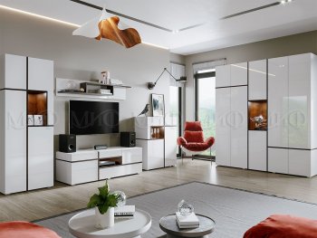 Стенка Мадера модульная (Миф) в Реж - rezh.mebel-e96.ru