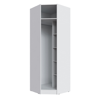 Угловой шкаф Мадрид белый (Текс) в Реж - rezh.mebel-e96.ru