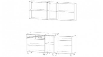Кухонный гарнитур Марта 2000 мм (ИЦ) в Реж - rezh.mebel-e96.ru