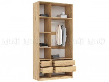 Шкаф 1200 мм Марвэл с доп. ящиками, крафт/графит (Миф) в Реж - rezh.mebel-e96.ru