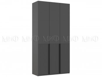 Шкаф 1200 мм Марвэл с доп. ящиками, графит (Миф) в Реж - rezh.mebel-e96.ru