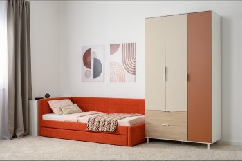 Набор детской мебели Марвэл модульный, бел. (Моби) в Реж - rezh.mebel-e96.ru