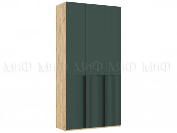 Шкаф 1200 мм Марвэл с доп. ящиками, крафт/грин (Миф) в Реж - rezh.mebel-e96.ru