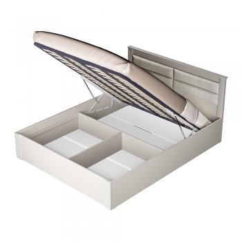 Кровать с подъемным механизмом Монако КР-16 Кашемир (БТС) в Реж - rezh.mebel-e96.ru