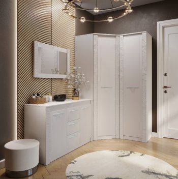 Набор мебели для прихожей Монако Кашемир (модульный) (БТС) в Реж - rezh.mebel-e96.ru