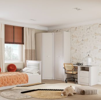 Набор детской мебели Монако Кашемир (модульный) (БТС) в Реж - rezh.mebel-e96.ru