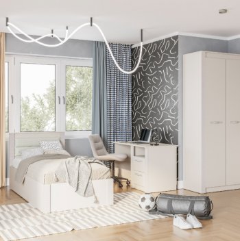 Набор детской мебели Монако Кашемир (модульный) (БТС) в Реж - rezh.mebel-e96.ru