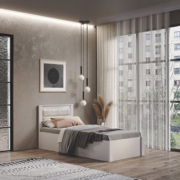 Кровать Монако КР-17 кашемир (БТС) в Реж - rezh.mebel-e96.ru