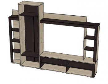 Стенка Монако (Лин) в Реж - rezh.mebel-e96.ru