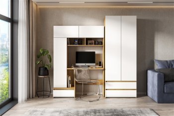 Стол компьютерный Некст-1 + Шкаф (СВ) в Реж - rezh.mebel-e96.ru