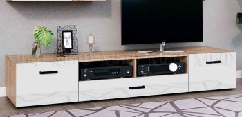 Тумба ТВ Нэнси NEW (2дв.+1ящ.) в Реж - rezh.mebel-e96.ru