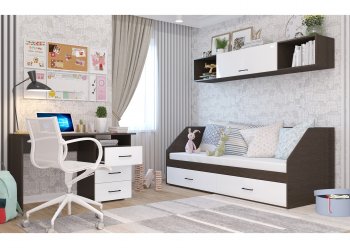 Набор детской мебели Ненси модульный (Гор) в Реж - rezh.mebel-e96.ru