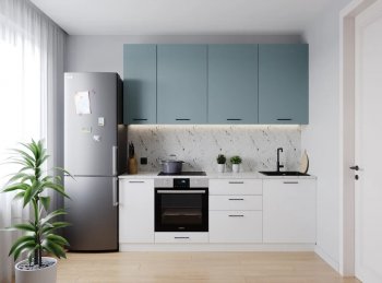 Кухонный гарнитур Ниагара 2200 мм МДФ/ЛДСП (Санвут) в Реж - rezh.mebel-e96.ru