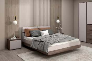 Спальный гарнитур Ника, модульный (Зарон) в Реж - rezh.mebel-e96.ru