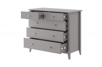 Спальный гарнитур Никеа модульный антрацит (БМ) в Реж - rezh.mebel-e96.ru
