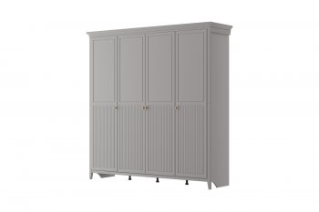Шкаф распашной 2160 мм ШР-4 Никеа антрацит (БМ) в Реж - rezh.mebel-e96.ru