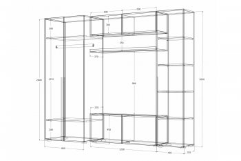 Стенка Норден (Зарон) в Реж - rezh.mebel-e96.ru