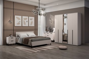 Спальный гарнитур Норден кашемир, модульный (Зарон) в Реж - rezh.mebel-e96.ru