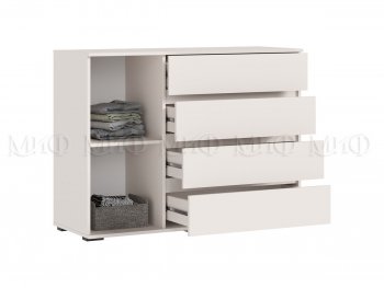 Комод 1 дверь 4 ящика (1200) Норд, кашемир (Миф) в Реж - rezh.mebel-e96.ru
