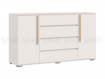 Комод 2 двери 4 ящика (1600) Норд, кашемир (Миф) в Реж - rezh.mebel-e96.ru