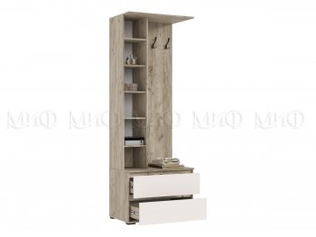 Прихожая Норд модульная крафт серый/кашемир (Миф) в Реж - rezh.mebel-e96.ru