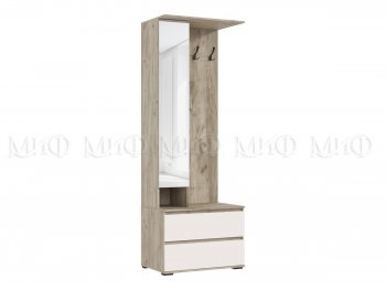 Прихожая Норд модульная крафт серый/кашемир (Миф) в Реж - rezh.mebel-e96.ru