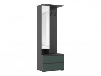 Прихожая Норд графит/изумруд (Миф) в Реж - rezh.mebel-e96.ru