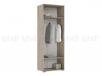 Шкаф 800 мм 2-х ств. Норд крафт серый/кашемир (Миф) в Реж - rezh.mebel-e96.ru