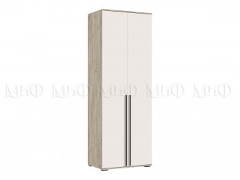 Шкаф 800 мм 2-х ств. Норд крафт серый/кашемир (Миф) в Реж - rezh.mebel-e96.ru