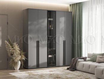 Шкаф Норд+ пенал со стеклом (Миф) в Реж - rezh.mebel-e96.ru