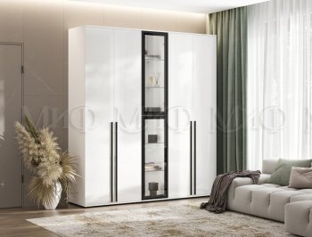Шкаф Норд+ пенал со стеклом (Миф) в Реж - rezh.mebel-e96.ru